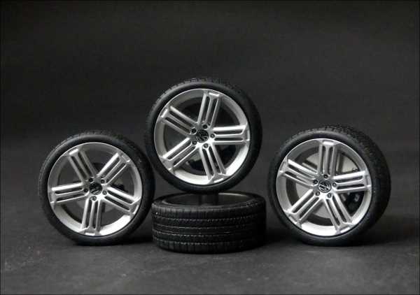 1:18 VW Scirocco R-line Wheel Set